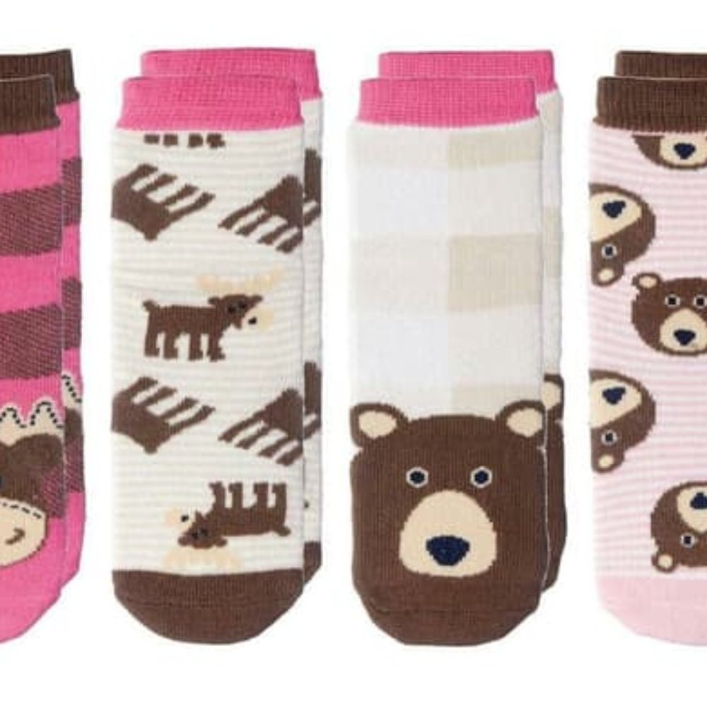 Baby Cabin Socks with 4 Pair